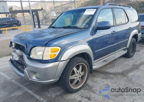 2004 Toyota Sequoia Sr5 V8 from USA, damaged, VIN 5TDZT34A44S222319